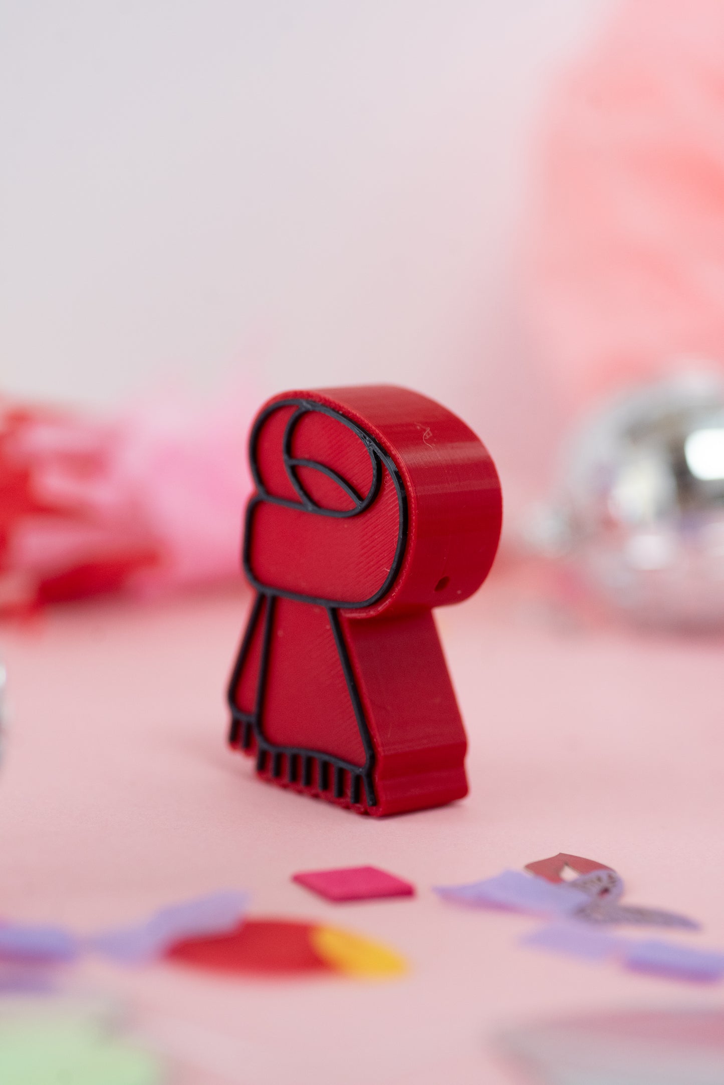 RED Scarf Charm