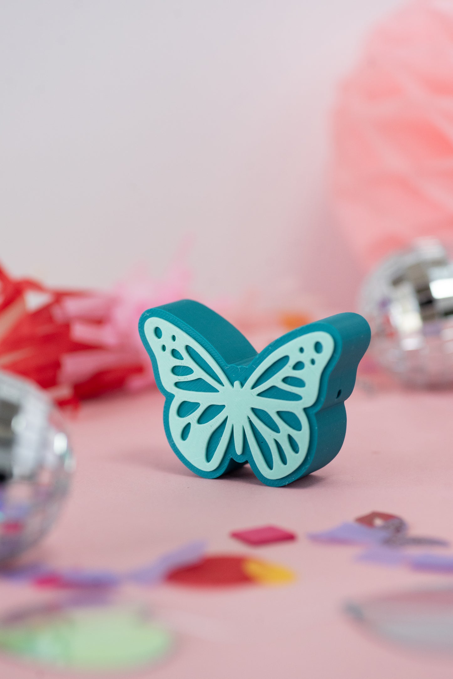 Debut Teal Butterfly Charm