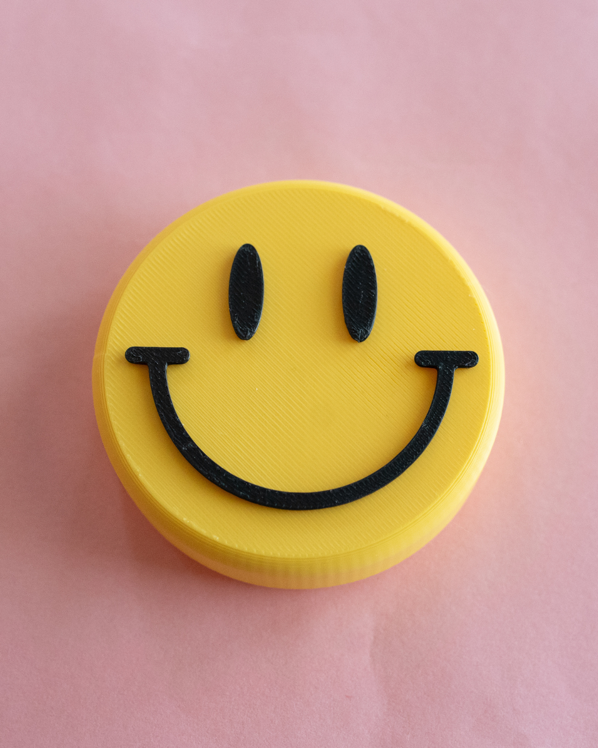 Yellow Smiley Face Charm