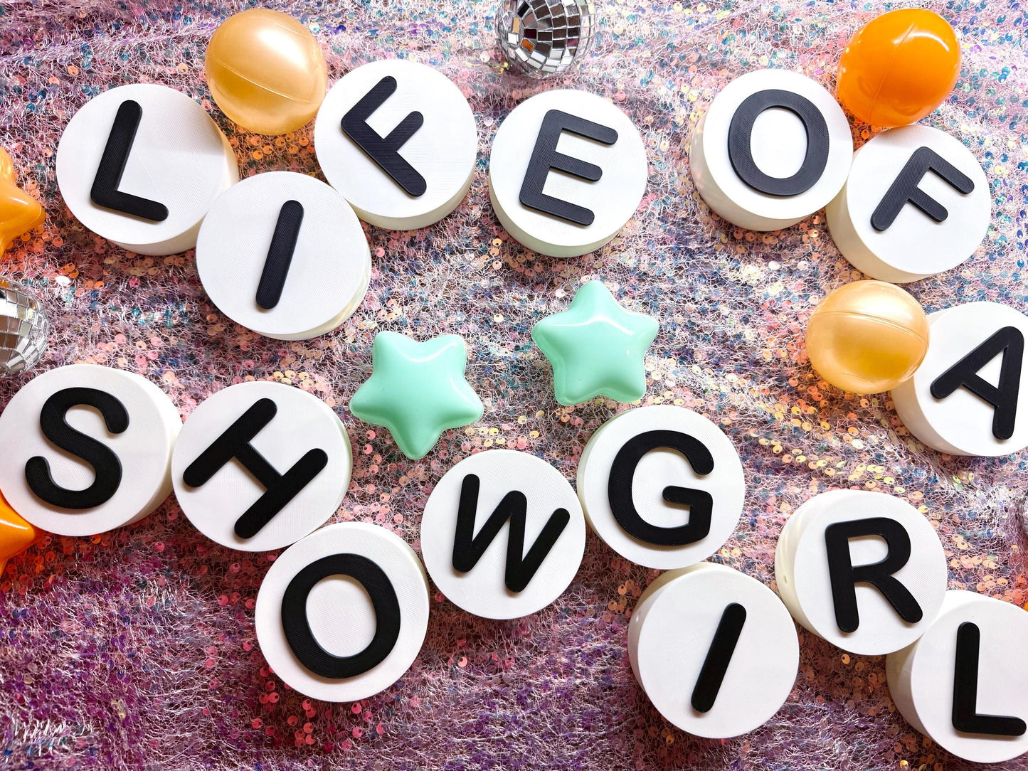 Giant Letter Beads (3")