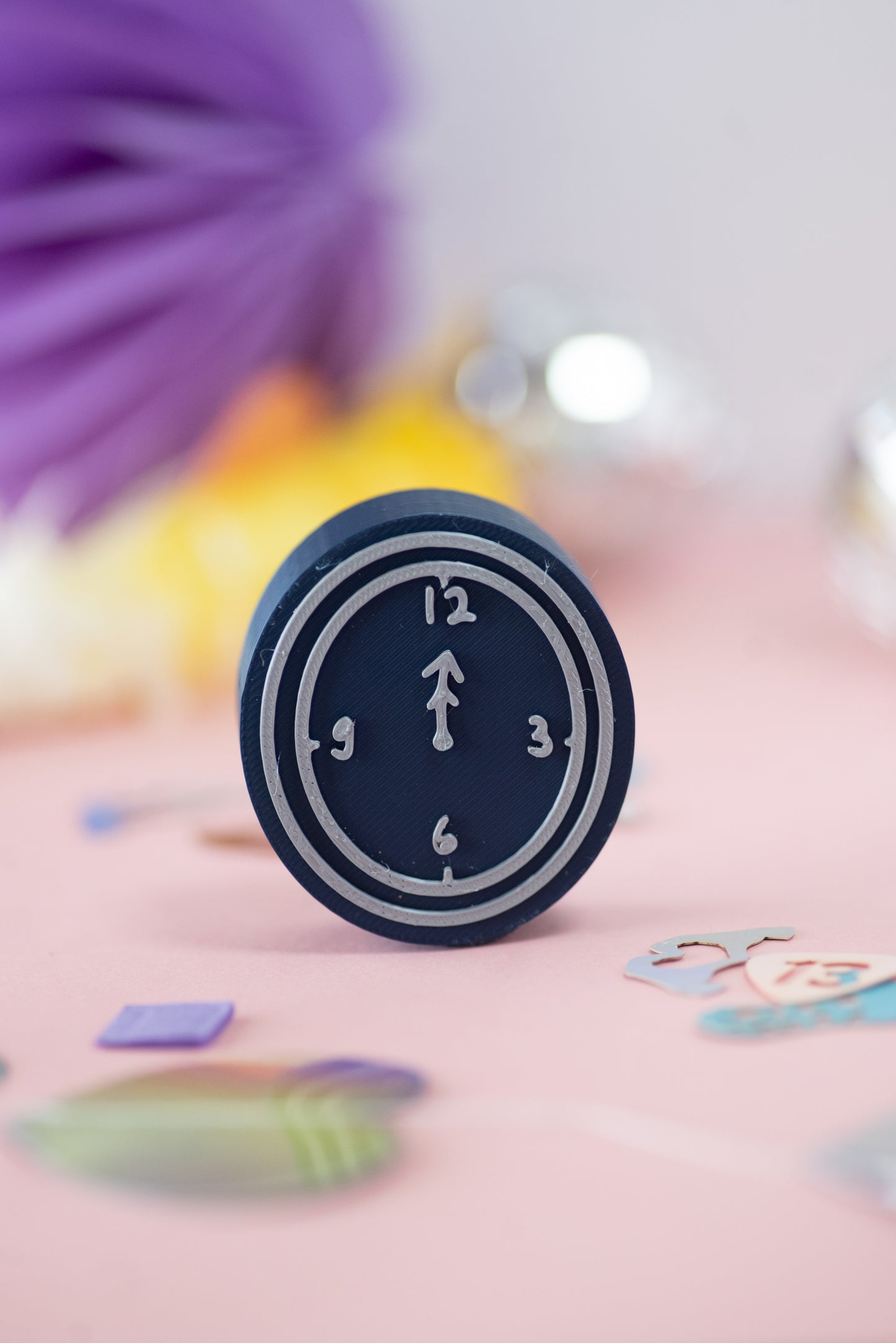 Midnights Clock Charm