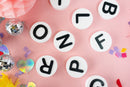 Mini Letter Beads (2.4")