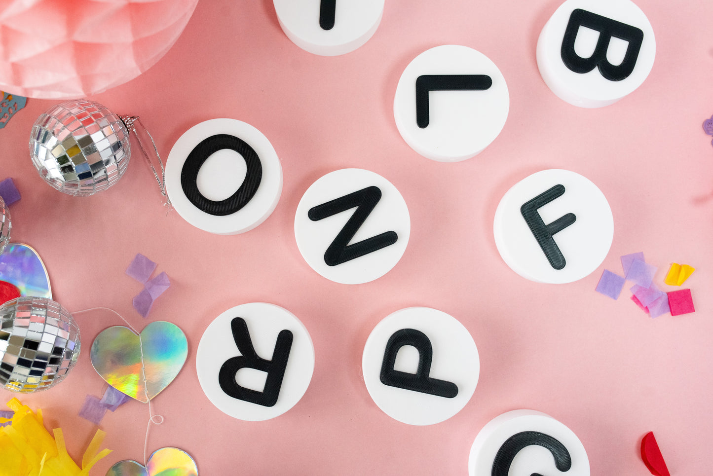 Mini Letter Beads (2.4")