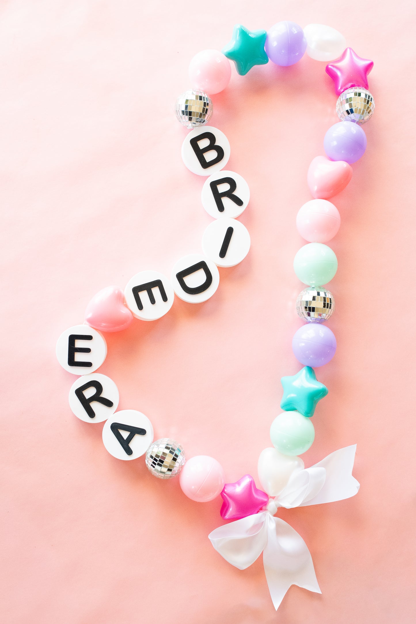Pastel Party Bride Era Sash