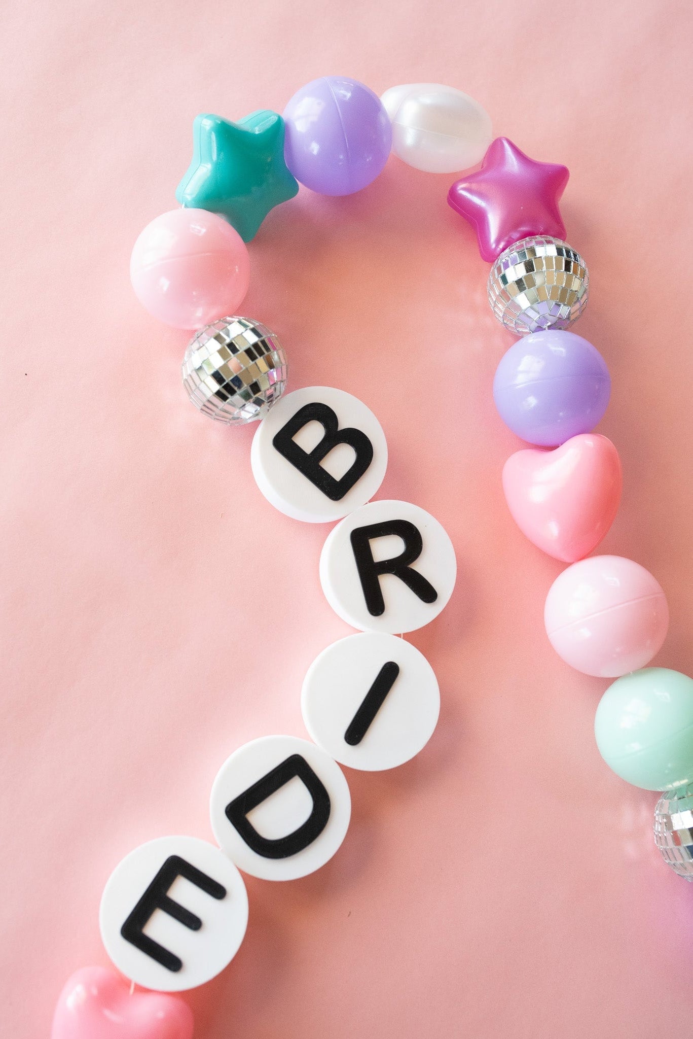 Pastel Party Bride Era Sash