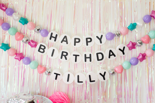 Pastel Party Banner