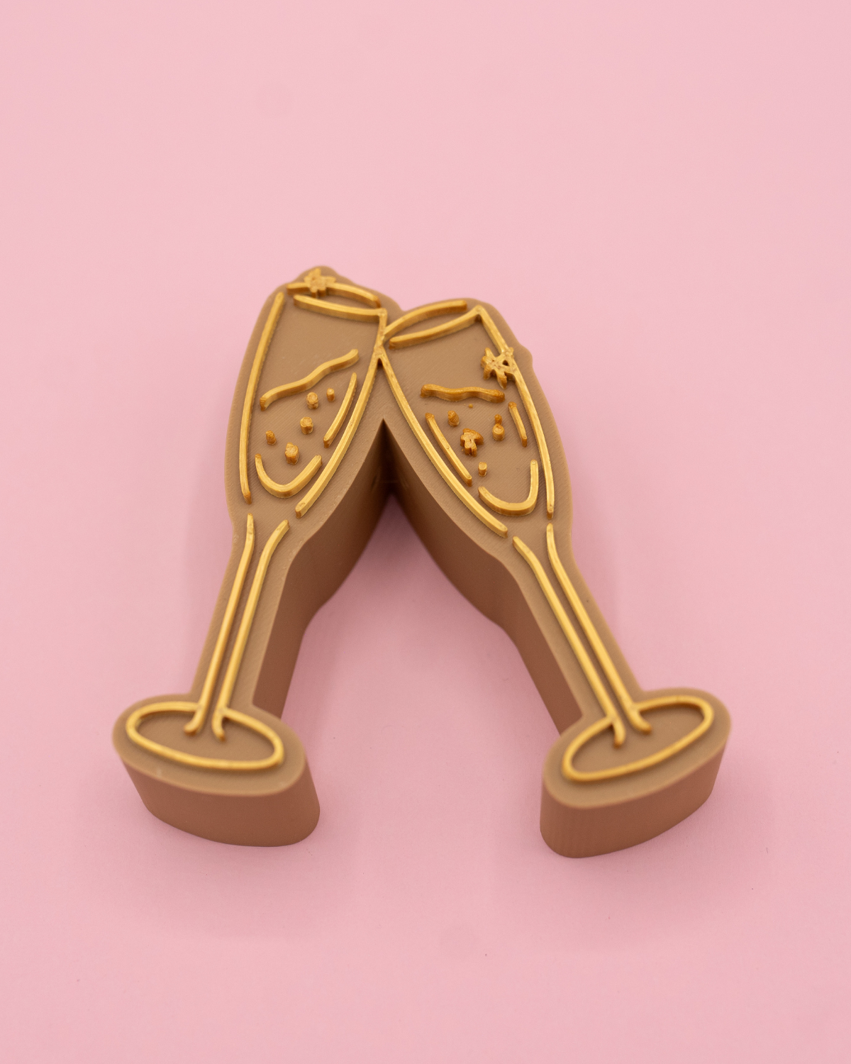 Evermore Champagne Glasses Charm