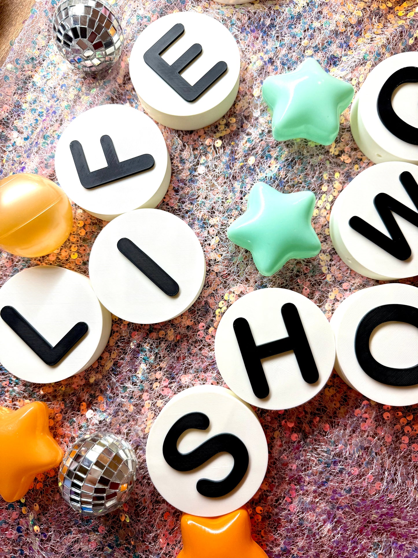 Giant Letter Beads (3")