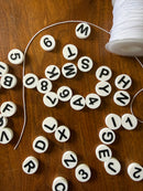 Smallest Letter Beads (50mm / 1")