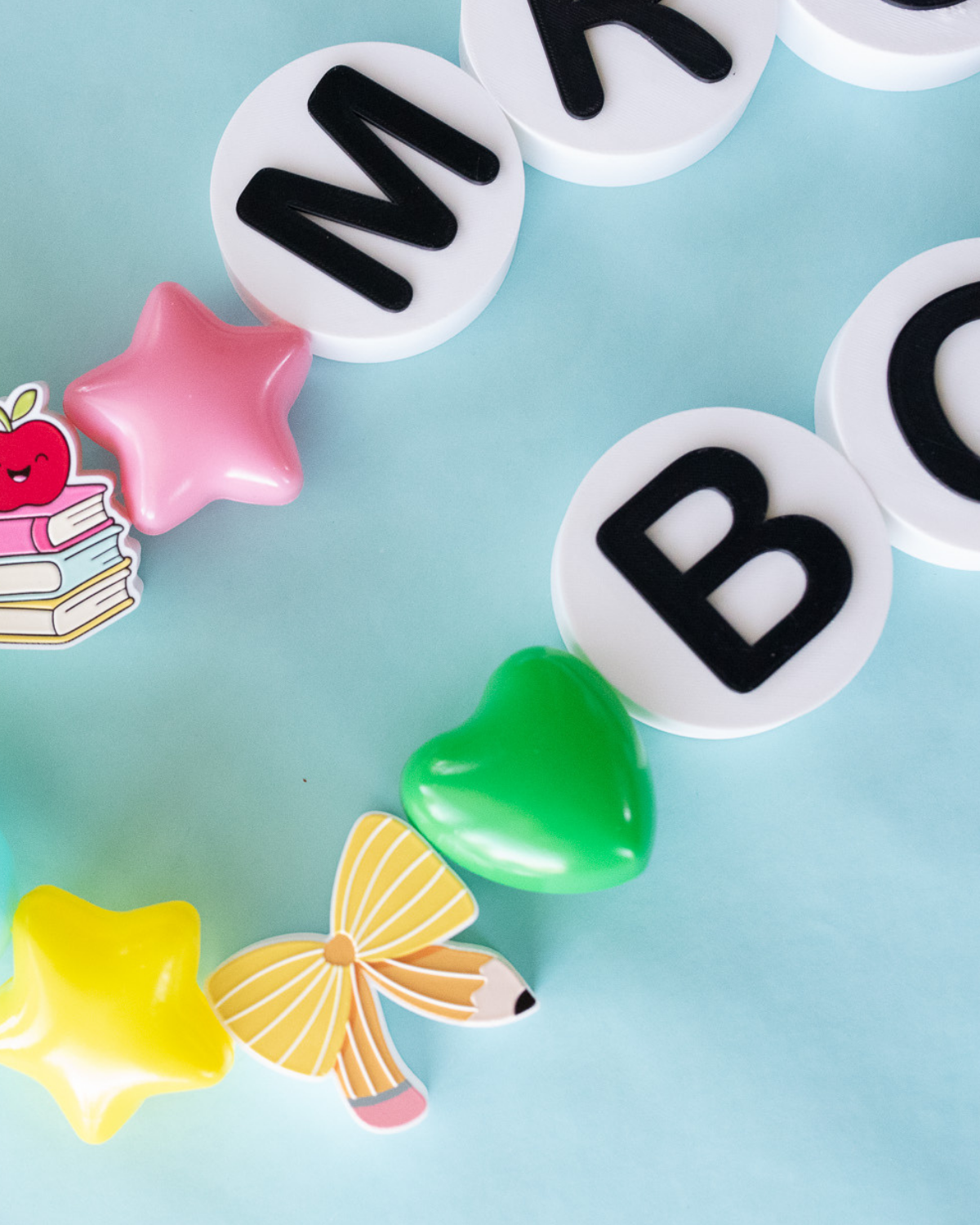 Pencil Bow Charm